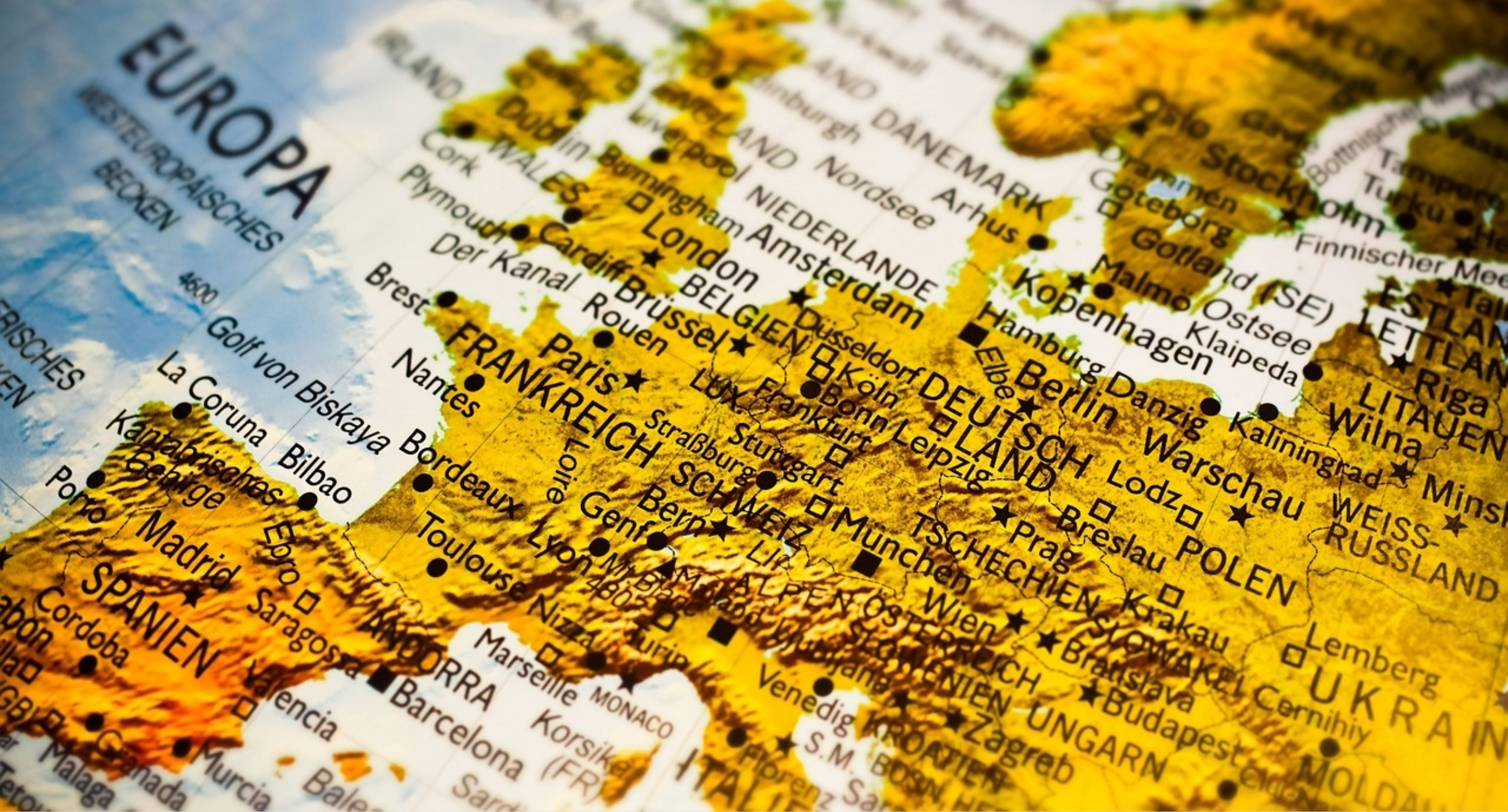 Landkarte Europas